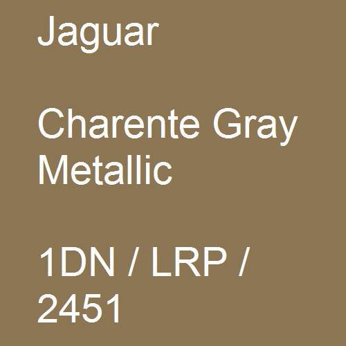 Jaguar, Charente Gray Metallic, 1DN / LRP / 2451.